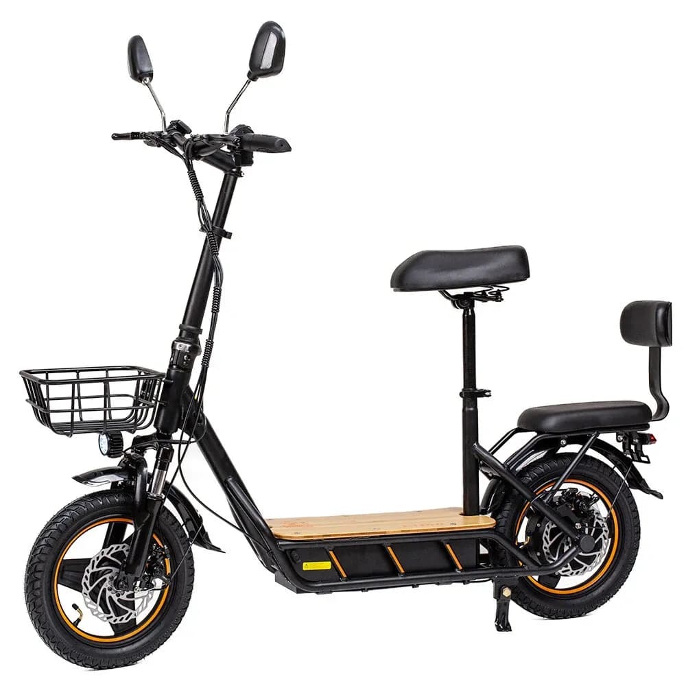 Kukirin C1 Pro 2024 Version 48V 26Ah 500W (PEAK 802W) 14 Inches zložljiv Off Road Tire Electric - 2