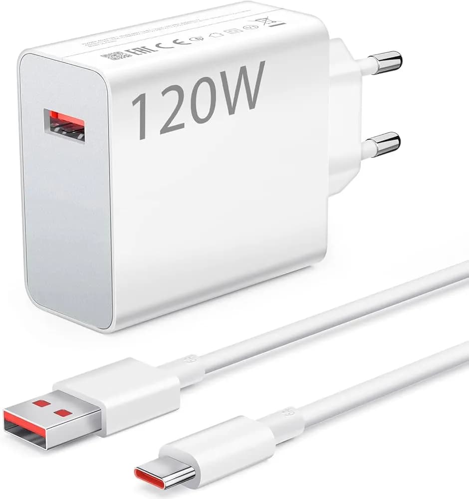 Xiaomi 120W HyperCharge polnilec + kabel