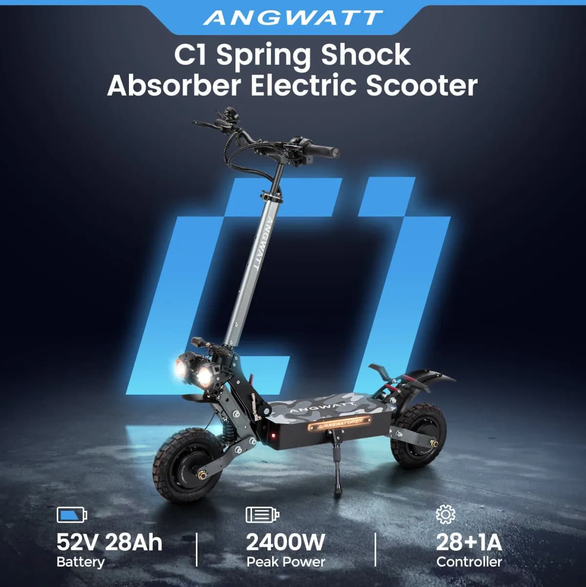 ANGWATT C1 2.0 električni skiro
