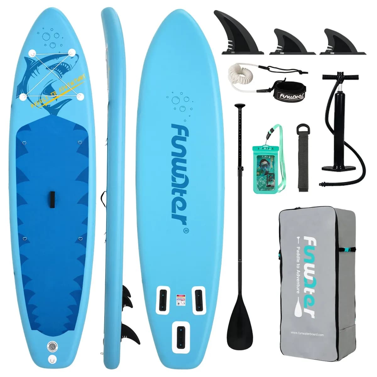 FunWater napihljiva SUP deska 335x84x15 cm