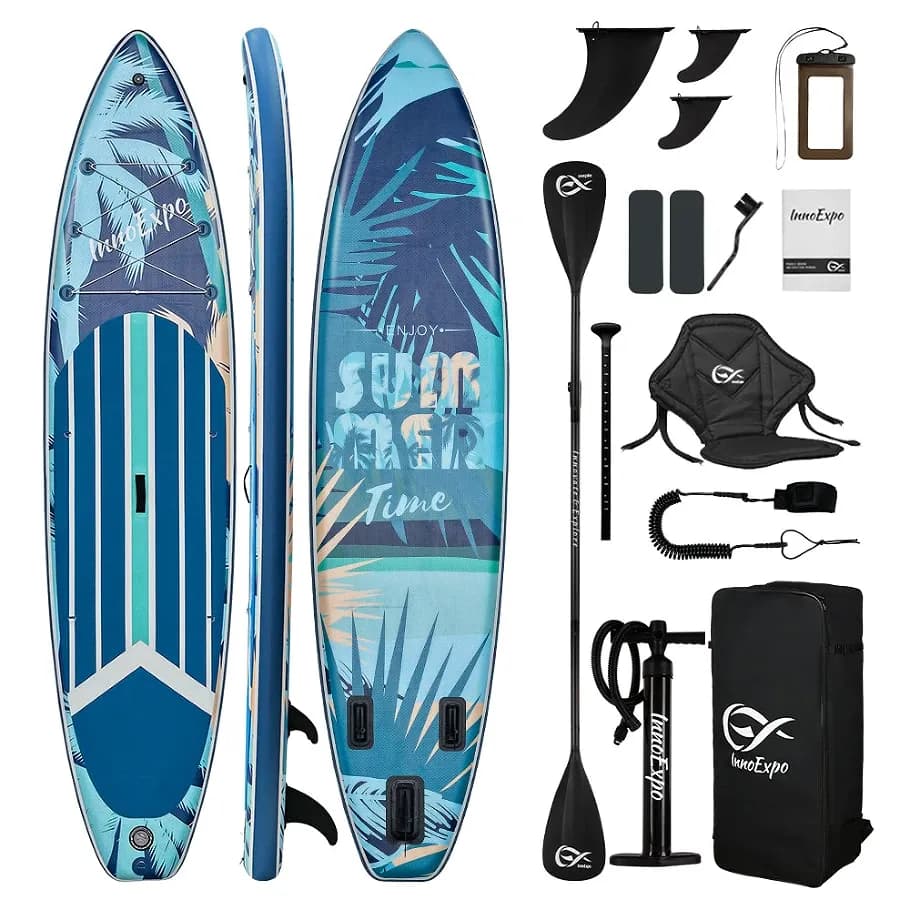 InnoExpo Blue napihljiva SUP deska 350 cm z sedežem