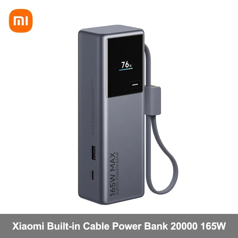 Xiaomi prenosna baterija PB2165 165W 20000mAh