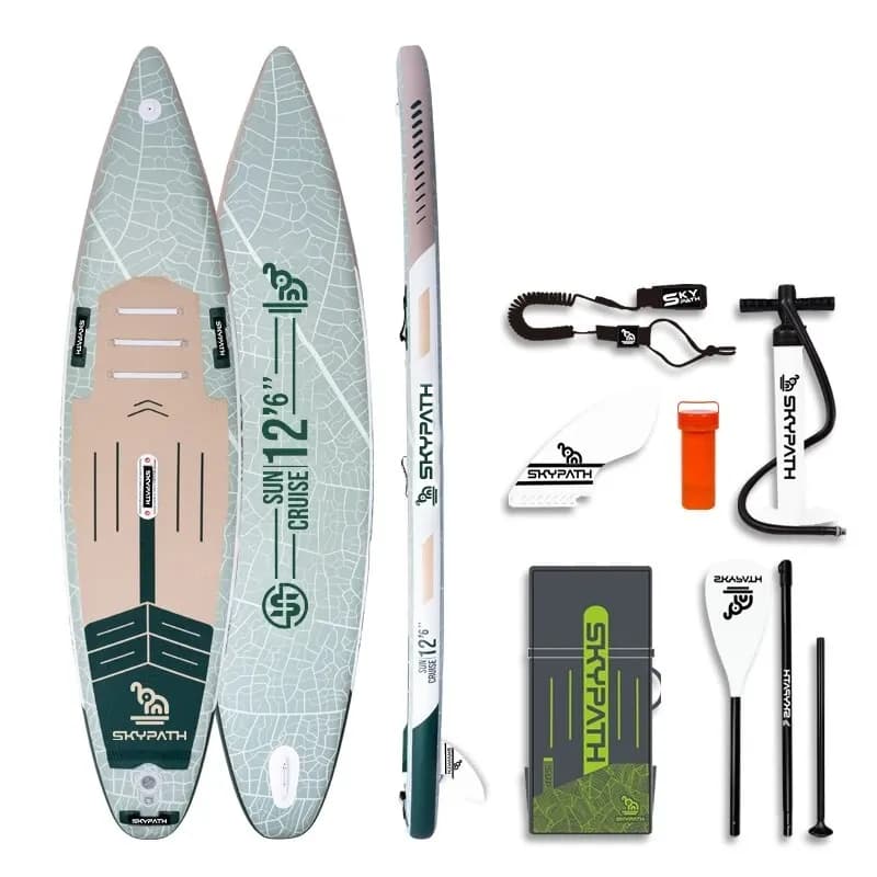 Ultra lahek WaveRite Sun Cruise SUP 381x84x15 cm, nosilnost 200+kg
